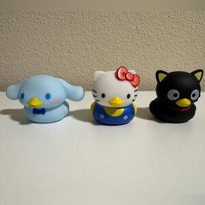 Hello Kitty and Friends Rubber Duck Set